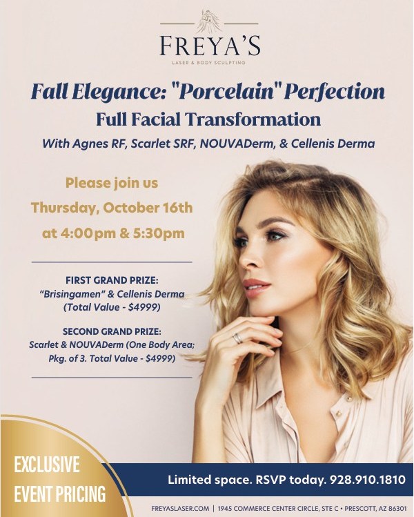 Fall Elegance Porcelain Perfection